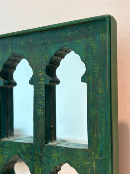 The 6 Arched Mirror - Opulent Green