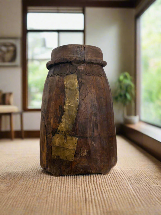 Kintsugi Vintage Himalayan pot