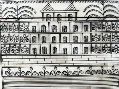 The Palace Garden - Hand Painted Keepsake Box