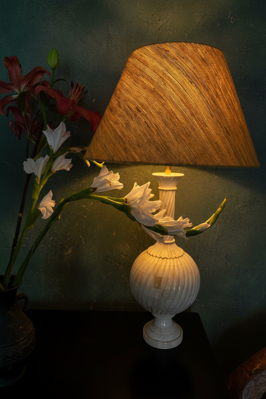 Amara Swirl Inlay Lamp