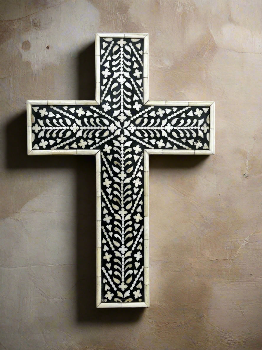 Amara Floral Cross