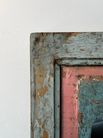 Samara Vintage Teakwood Mirror