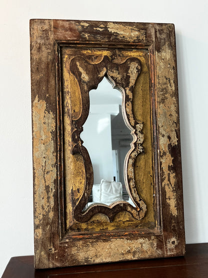 Avandita Vintage Teakwood Mirror