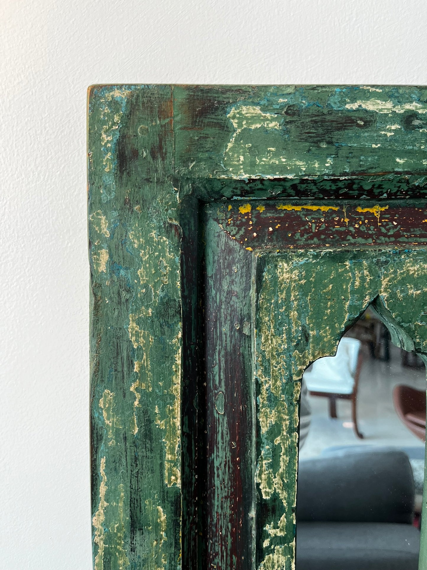Myra Vintage Teakwood Mirror