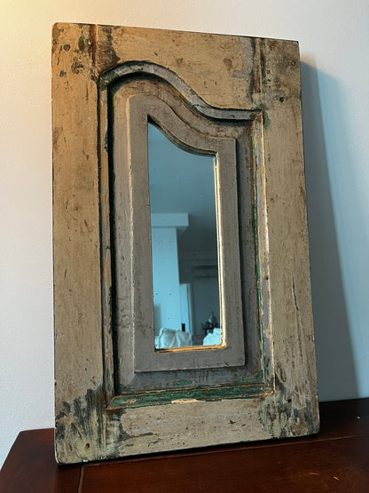 Asha Vintage Teakwood Mirror