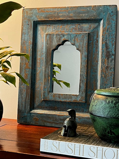 Sameera Teakwood Vintage Mirror