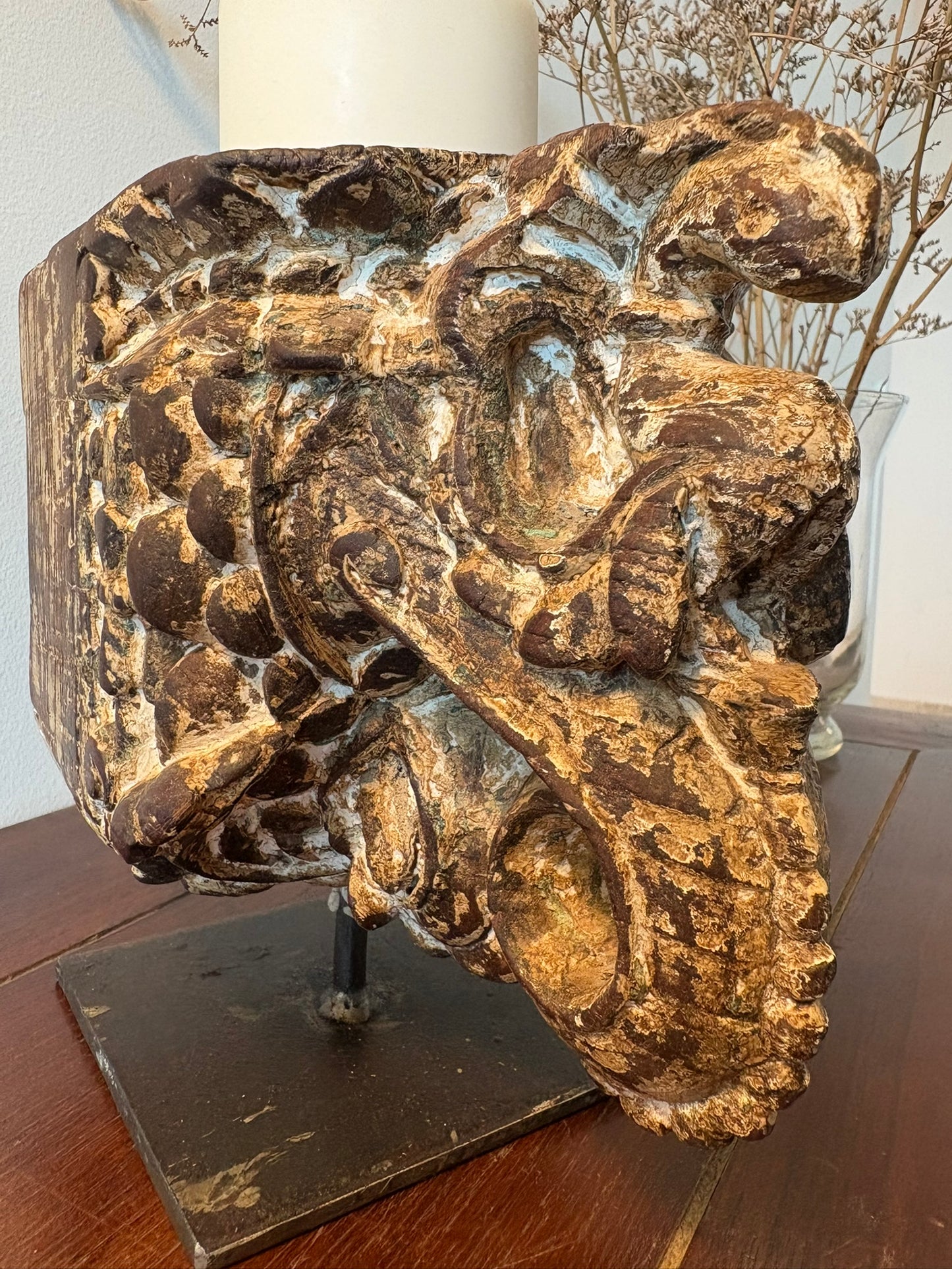 Neelam Vintage Pillar candle holder
