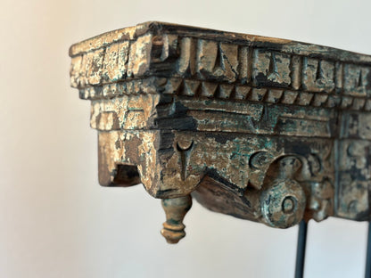 Old Pillar Candle Holder - Large