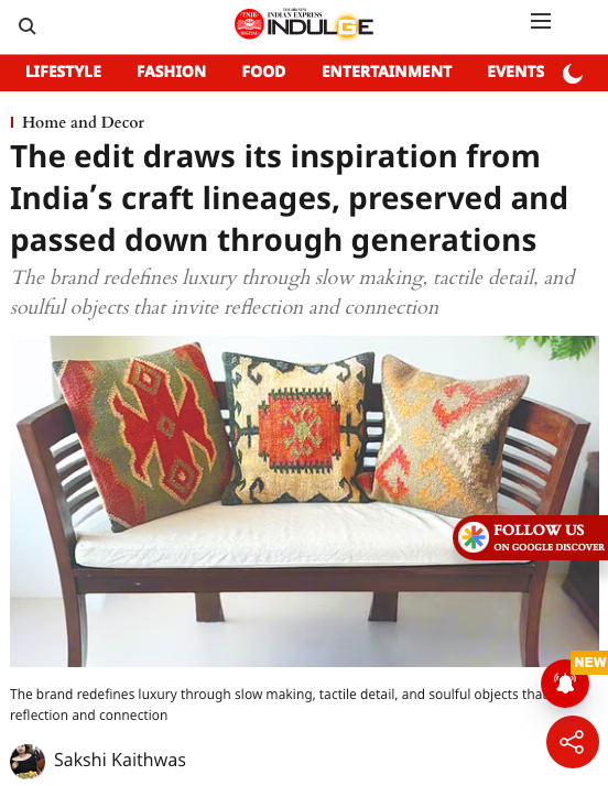 The New Indian Express - Indulge
